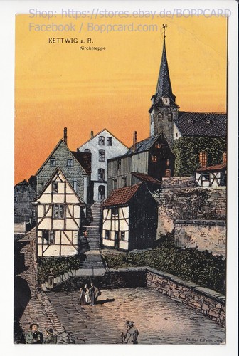 Essen kettwig kirchtreppe - essen, ,
