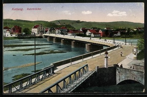Kettwig ruhrbrücke - kettwig,,