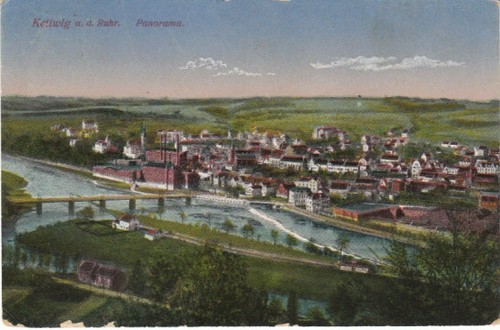 Kettwig ruhe alte ansicht - a.d.ruhe,