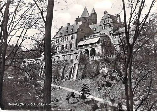 Kettwig essen ruhr - ak, schloß