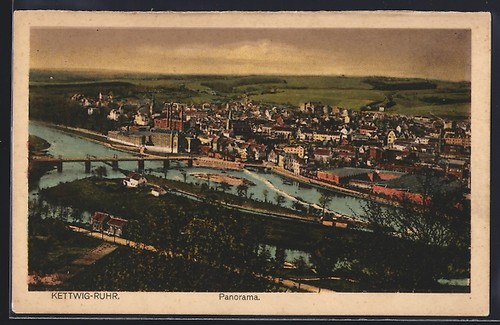 Kettwig ruhr panorama - kettwig-ruhr,,