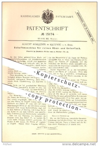 Original patent august - -,