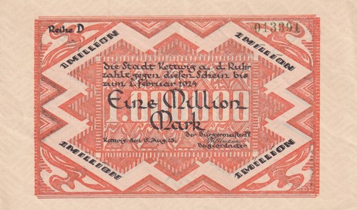 Kettwig stadt 1 million - stadt,