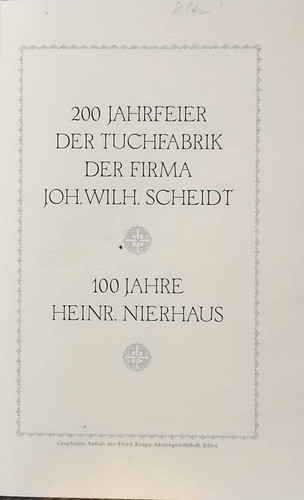 200 jahrfeier der tuchfabrik - der,
