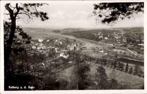 Kettwig vor der brücke - ak,