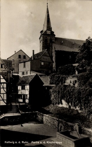 Kettwig essen im - ak,