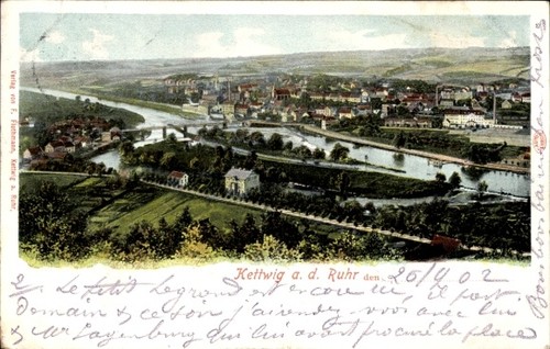 Kettwig essen im - ak,