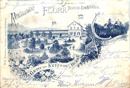 Gruss aus kettwig brück - gruss, v.