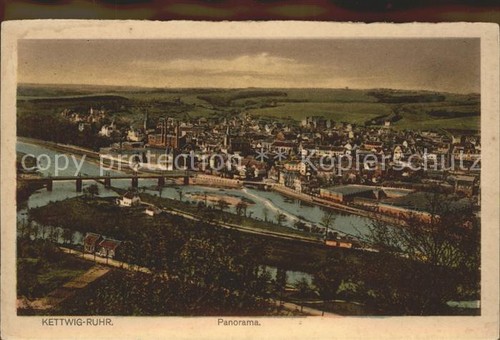 Kettwig panorama - kettwig,