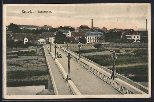 Kettwig ruhrbrücke aus - aus, der
