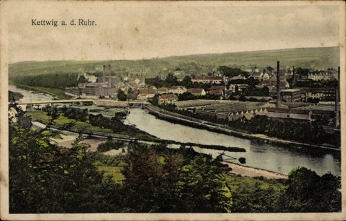 Kettwig essen im - ak,