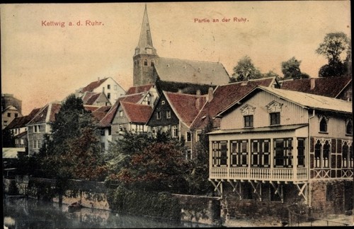 Kettwig essen im - ak,