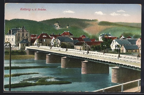 Ansichtskarte kettwig blick - ansichtskarte,