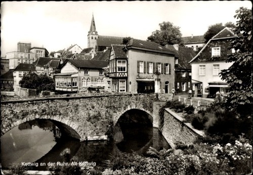 Kettwig essen im - ak,