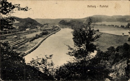 Kettwig essen im - ak,