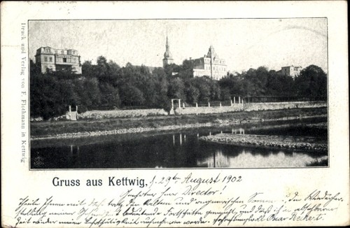 Kettwig essen im - ak,